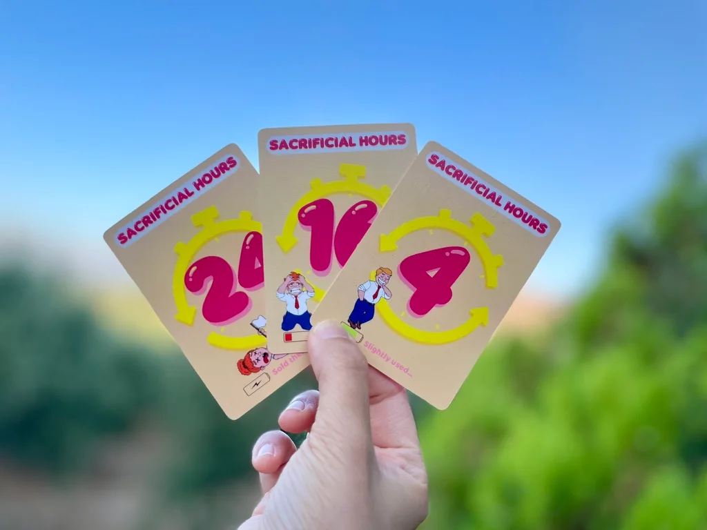 Yellow Hours cards